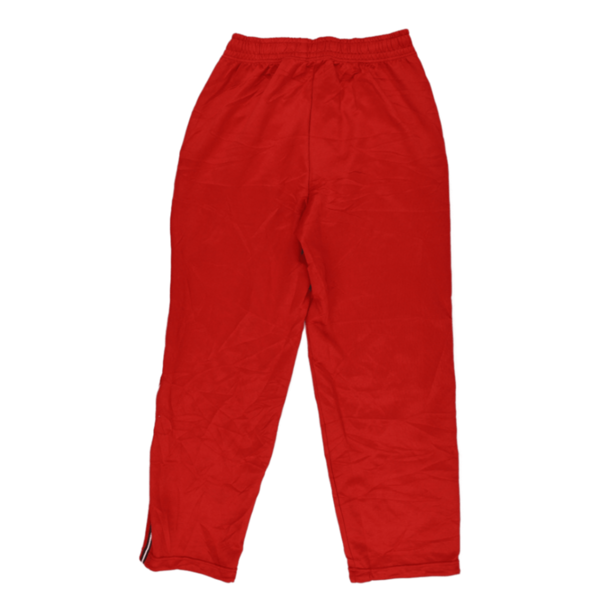 ASICS Red Track Pants Men's Size Medium Polyester Blend Inseam 76 Waist Size 38-44
