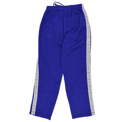 Fila Blue Track Trousers for Men Size LL Polyester