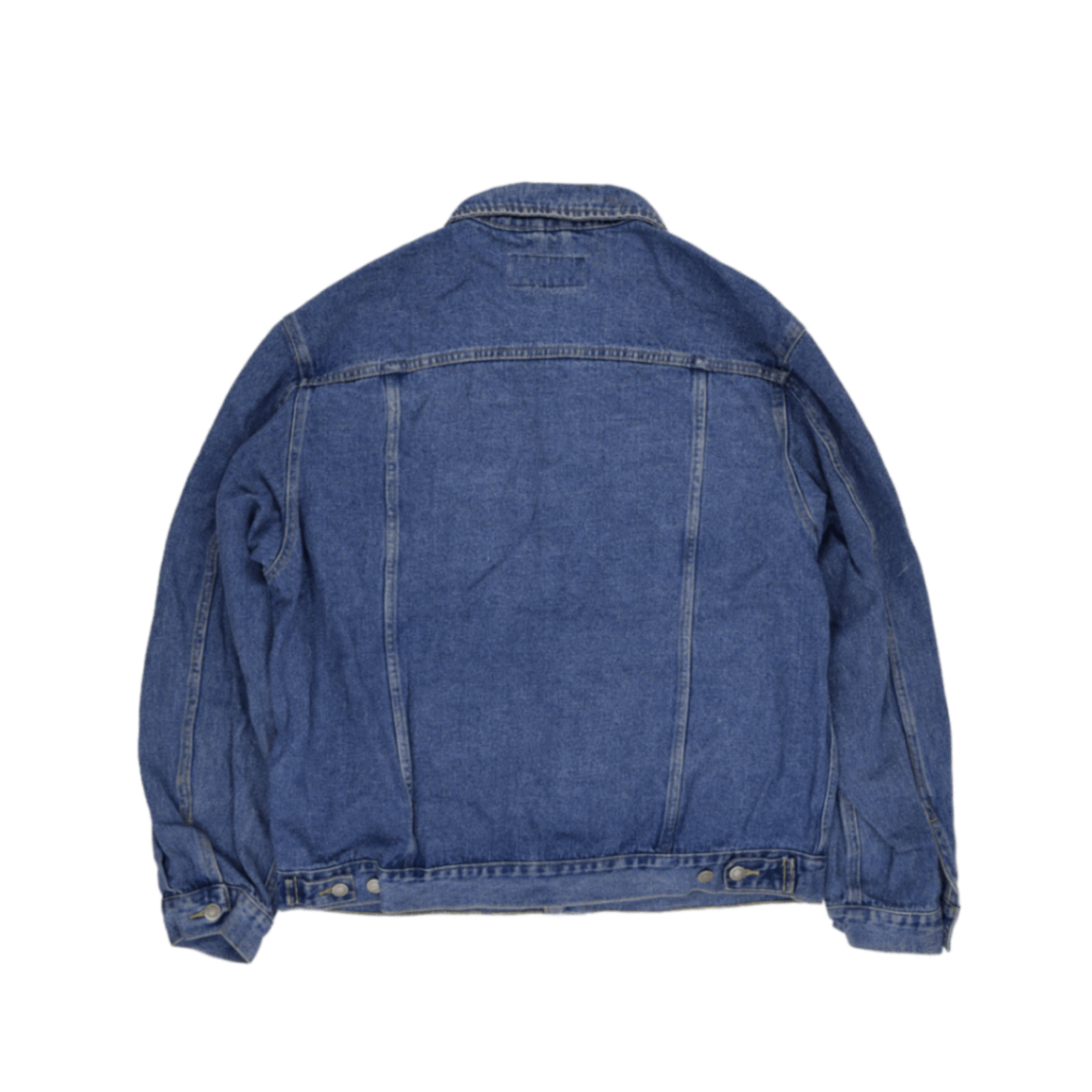Wrangler Vintage Blue Denim Trucker Jacket Men's Large Cotton