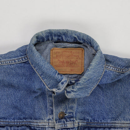Levi's Vintage 70543 Denim Trucker Jacket Blue Large Cotton