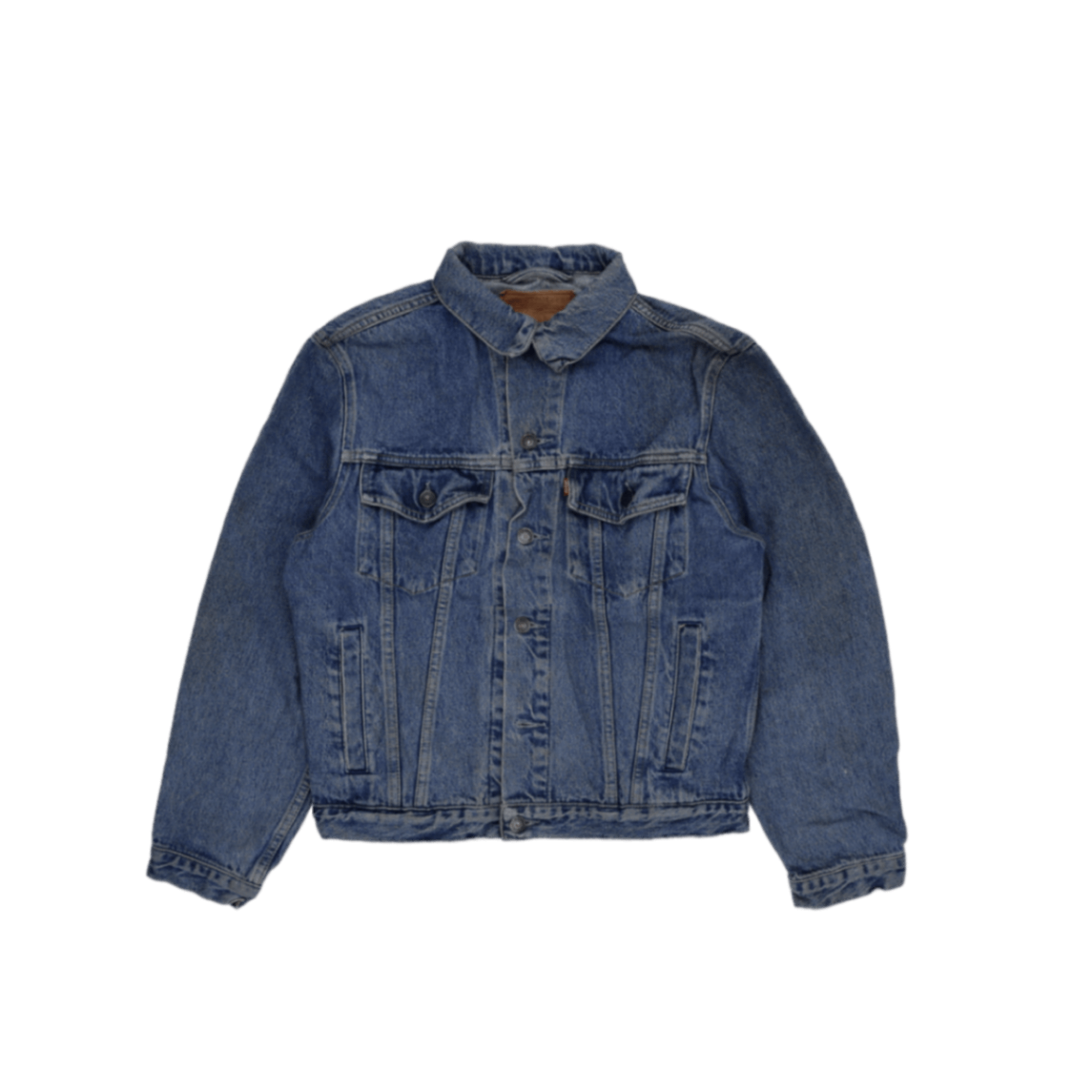 Levi's Vintage 70543 Denim Trucker Jacket Blue Large Cotton