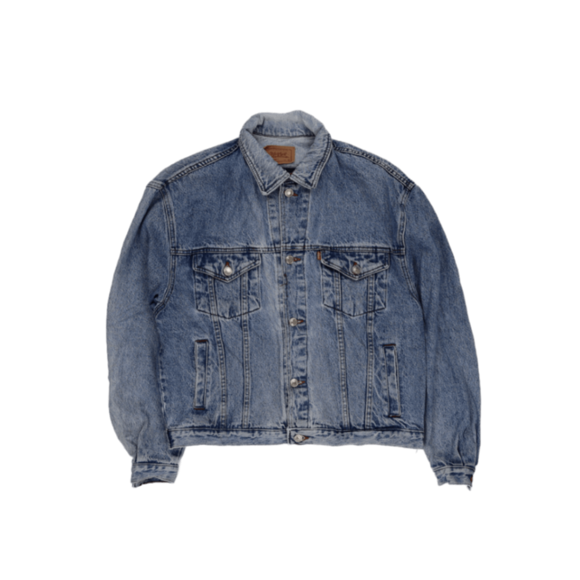 Levi's Vintage Medium Blue Denim Trucker Jacket Men's Size M 100 Cotton