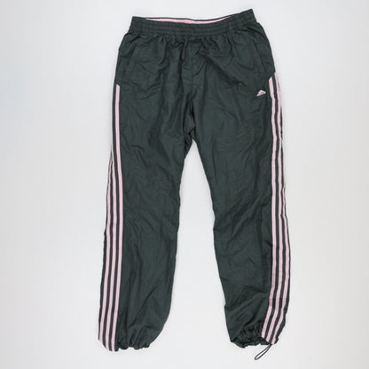 adidas Clima365 Vintage Track Pants Black Pink Medium Polyester