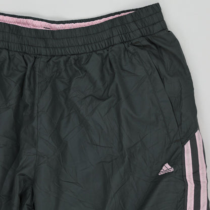 adidas Clima365 Vintage Track Pants Black Pink Medium Polyester