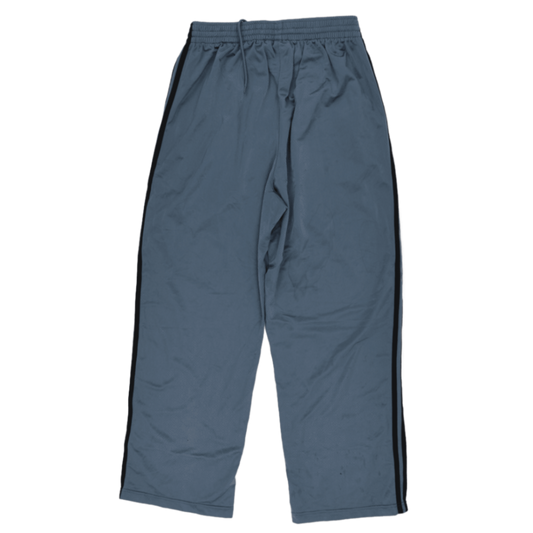 Adidas Track Trousers Men's Blue Large 77 cm Inseam Polyester