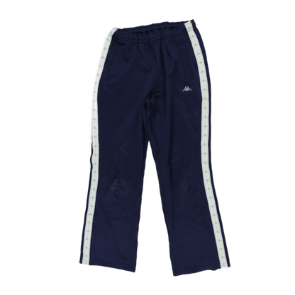 Kappa Navy Blue Track Pants Men's Size M Polyester 38 Waist 76 Inseam