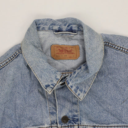 Levi's Vintage Light Blue Denim Trucker Jacket Medium Cotton