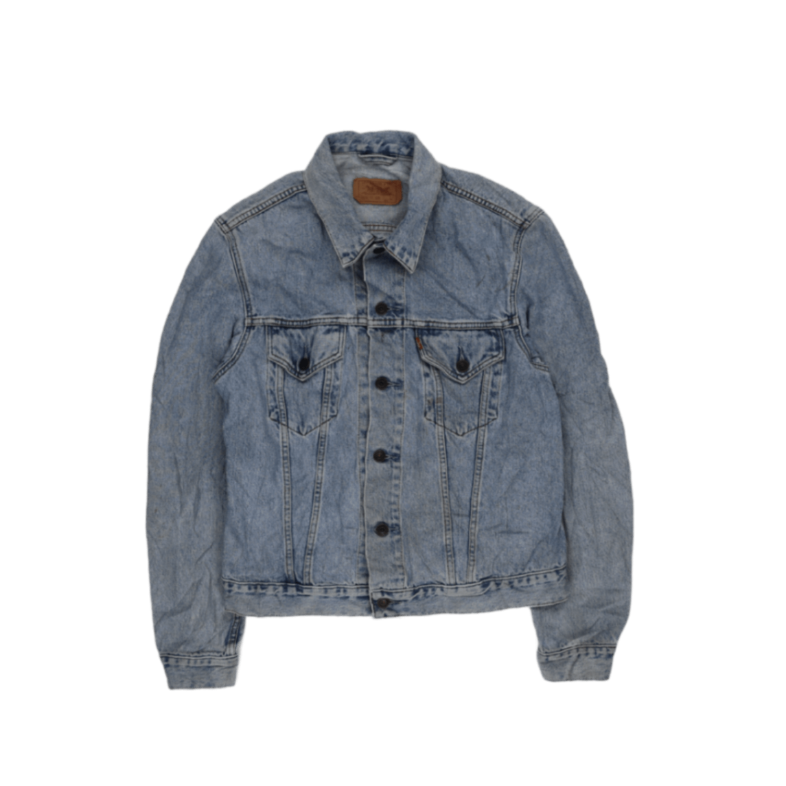 Levi's Vintage Light Blue Denim Trucker Jacket Medium Cotton
