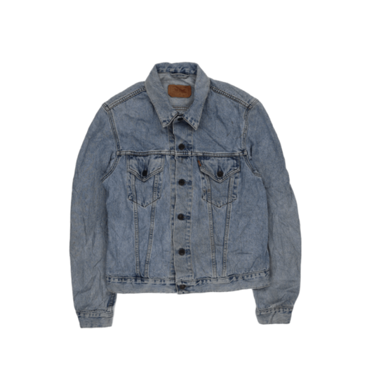 Levi's Vintage Light Blue Denim Trucker Jacket Medium Cotton