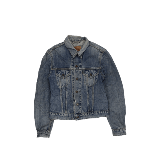 Levi's Vintage Denim Jacket for Women Blue Medium Cotton