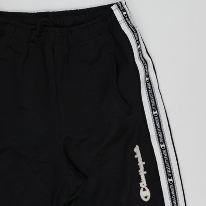 Champion Black Track Pants Size Small Polyester Blend Men's Joggers