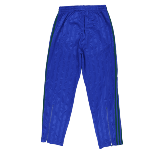 adidas Vintage Blue Track Pants Men's Size L 42 Inseam Polyester