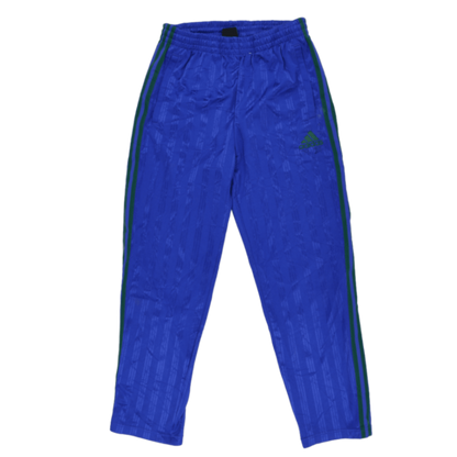 adidas Vintage Blue Track Pants Men's Size L 42 Inseam Polyester