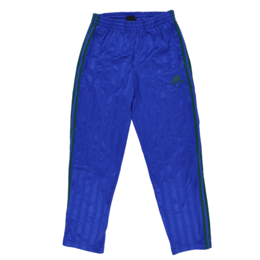 adidas Vintage Blue Track Pants Men's Size L 42 Inseam Polyester