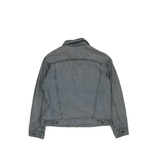 Levi's Vintage Light Blue Denim Trucker Jacket Size Medium Cotton