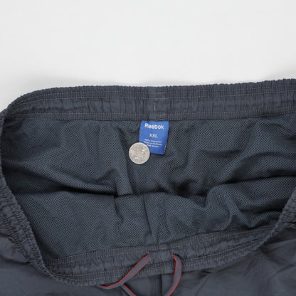 Reebok Navy Blue XXL Polyester Track Trousers for Men 32 Inch Inseam