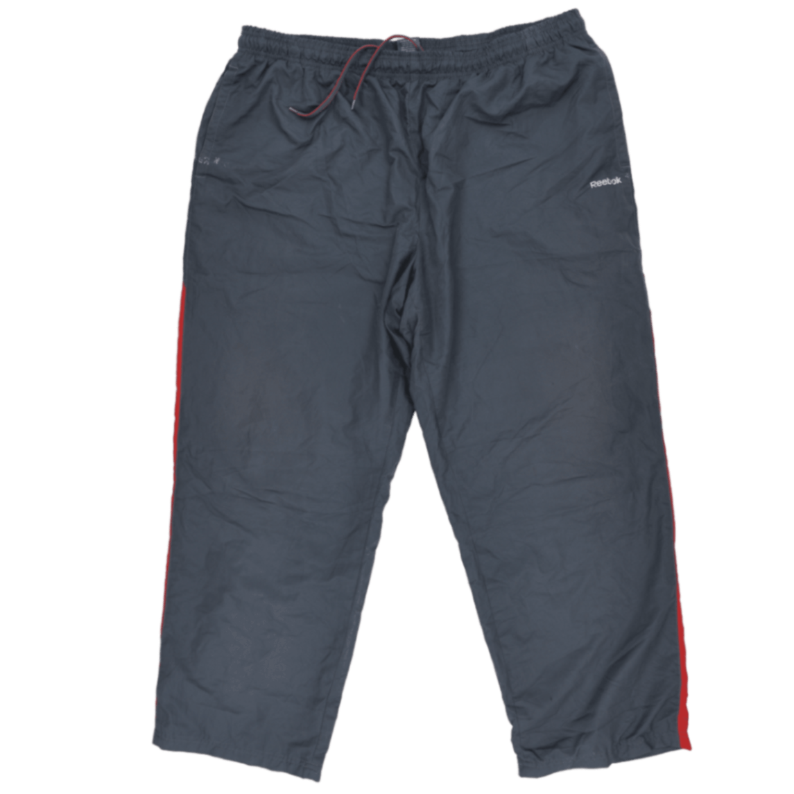 Reebok Navy Blue XXL Polyester Track Trousers for Men 32 Inch Inseam