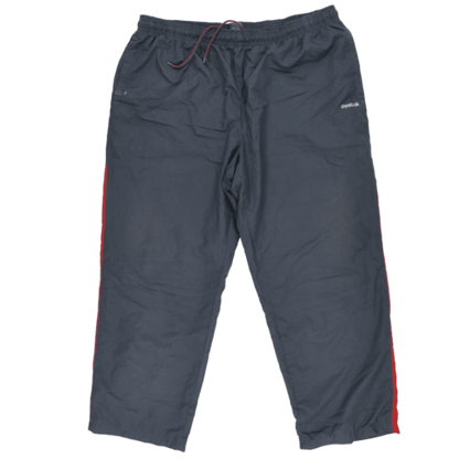 Reebok Navy Blue XXL Polyester Track Trousers for Men 32 Inch Inseam