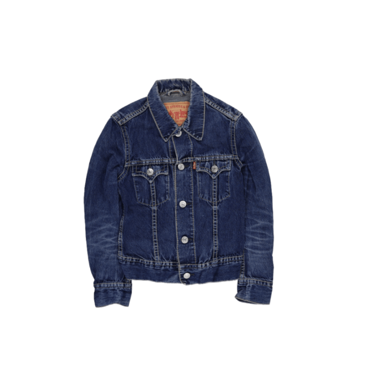 Levi's Vintage Denim Trucker Jacket Blue WXS Cotton