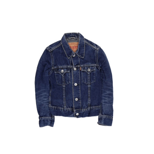 Levi's Vintage Denim Trucker Jacket Blue WXS Cotton