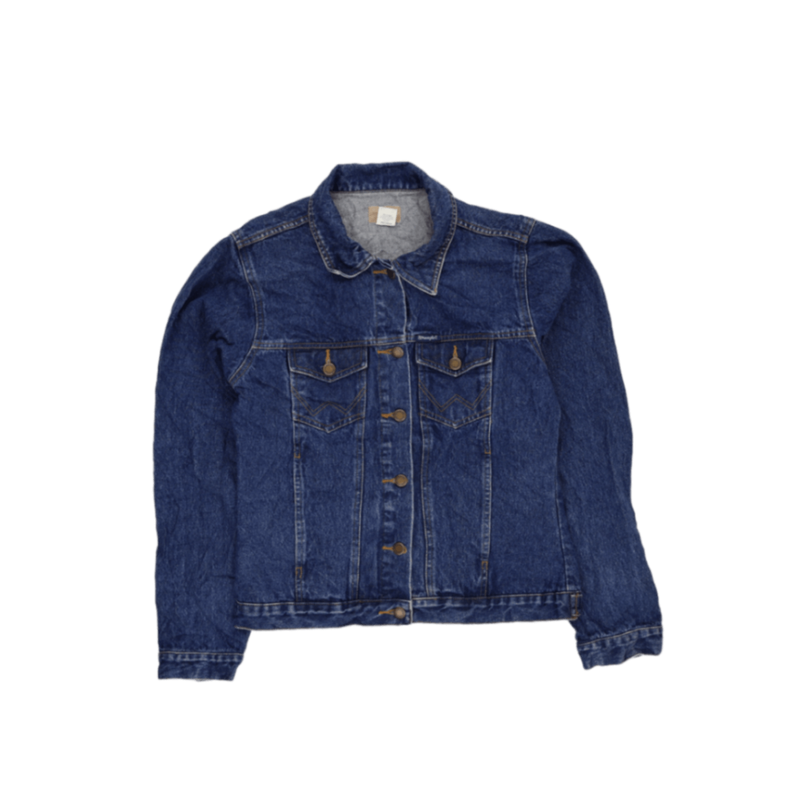 Wrangler Classic Blue Denim Jacket Large Cotton Vintage