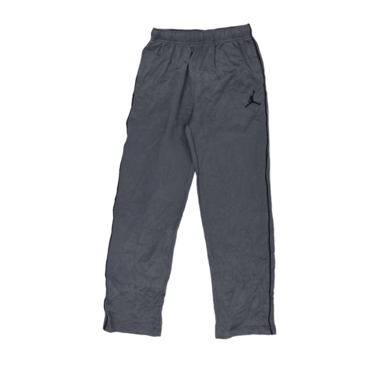 Jordan Grey Track Pants Large 34 in Waist 78 cm Inseam Polyester Blend