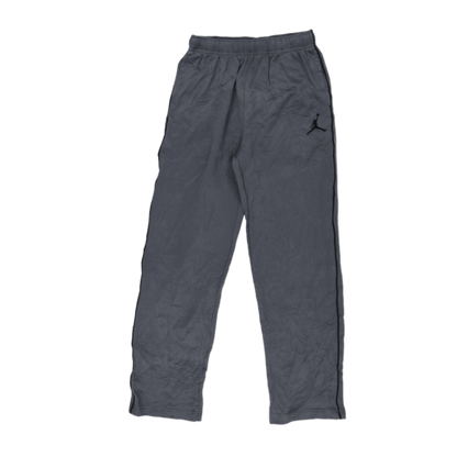 Jordan Grey Track Pants Large 34 in Waist 78 cm Inseam Polyester Blend
