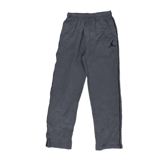 Jordan Grey Track Pants Large 34 in Waist 78 cm Inseam Polyester Blend