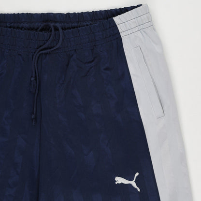 PUMA Navy Blue Track Pants Large Polyester Mens 80 cm Inseam