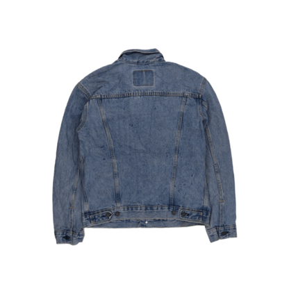 Levi's Vintage Blue Denim Trucker Jacket Men's Medium Cotton