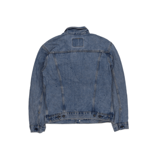 Levi's Vintage Blue Denim Trucker Jacket Men's Medium Cotton