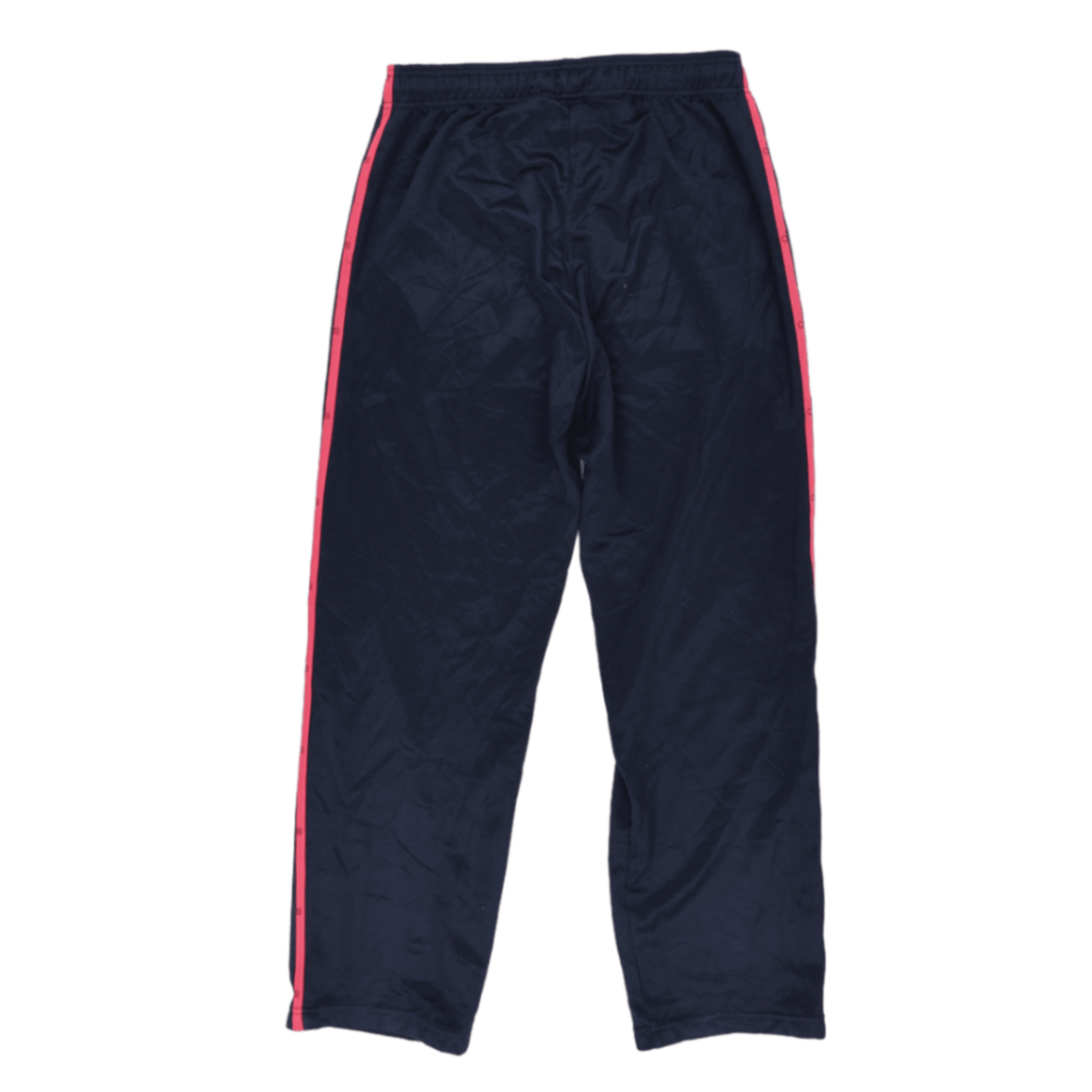 adidas Navy Blue Jogger Trousers Large 76cm Inseam 42cm Waist Polyester