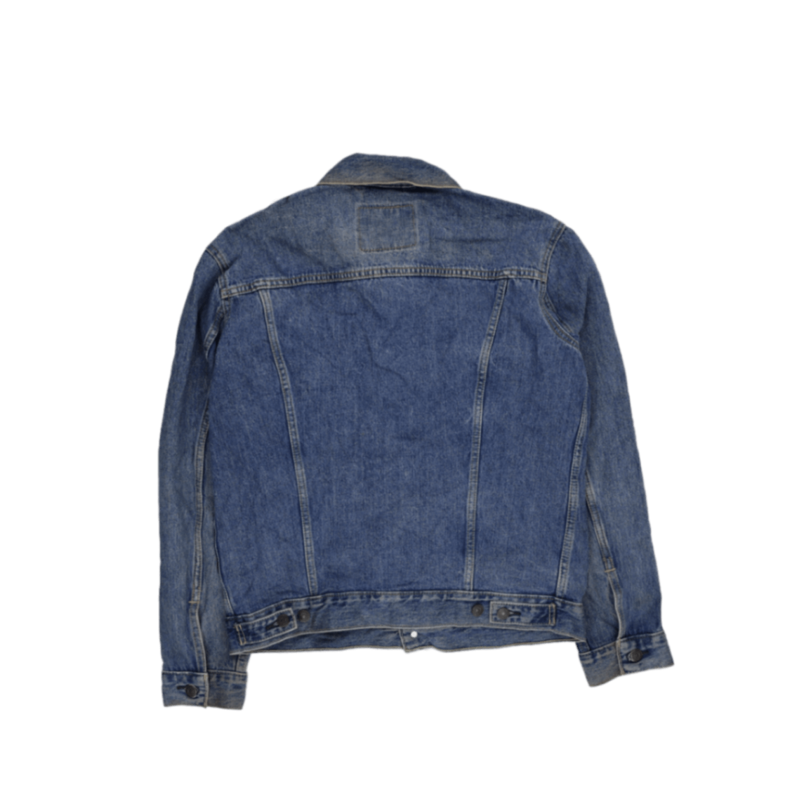 Levi Strauss & Co Classic Blue Denim Trucker Jacket Men's Medium Cotton Vintage