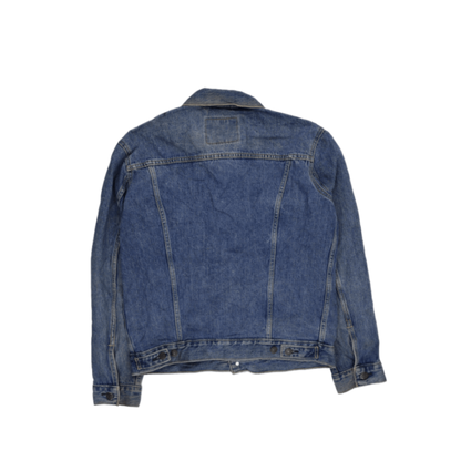 Levi Strauss & Co Classic Blue Denim Trucker Jacket Men's Medium Cotton Vintage