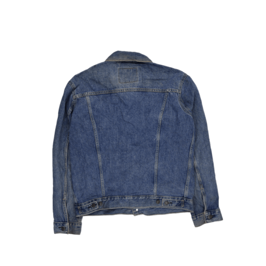 Levi Strauss & Co Classic Blue Denim Trucker Jacket Men's Medium Cotton Vintage