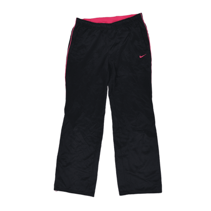 Nike Dri-FIT Black and Pink Sports Trousers Women's Size Small 76cm Inseam Polyester
