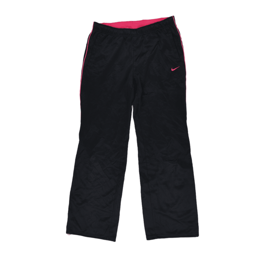 Nike Dri-FIT Black and Pink Sports Trousers Women's Size Small 76cm Inseam Polyester