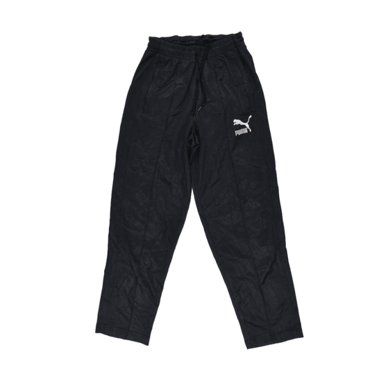 PUMA Black Joggers for Men Size Large 76 cm Inseam Polyester