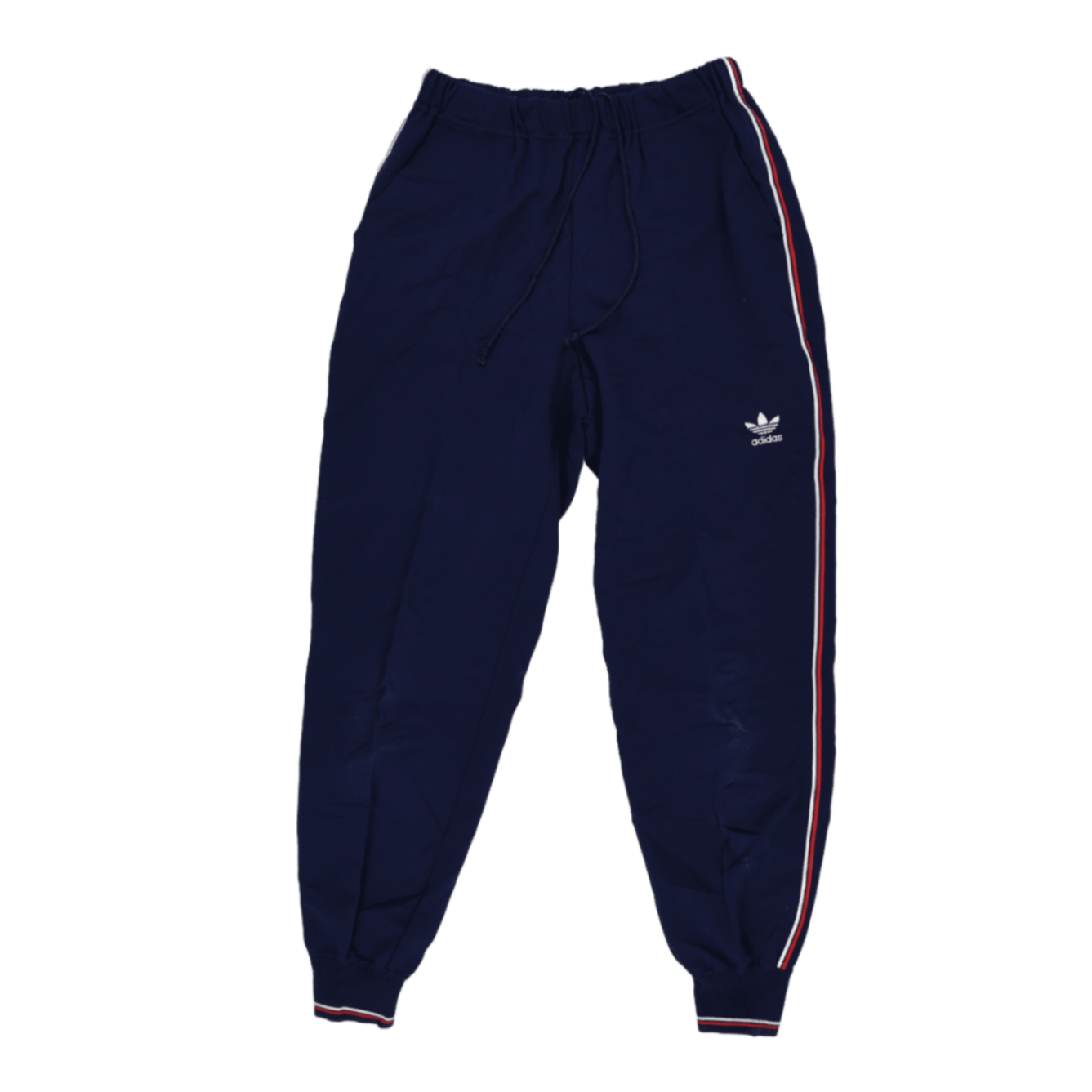 adidas Navy Blue Joggers Men's Size M 38 Inseam Cotton