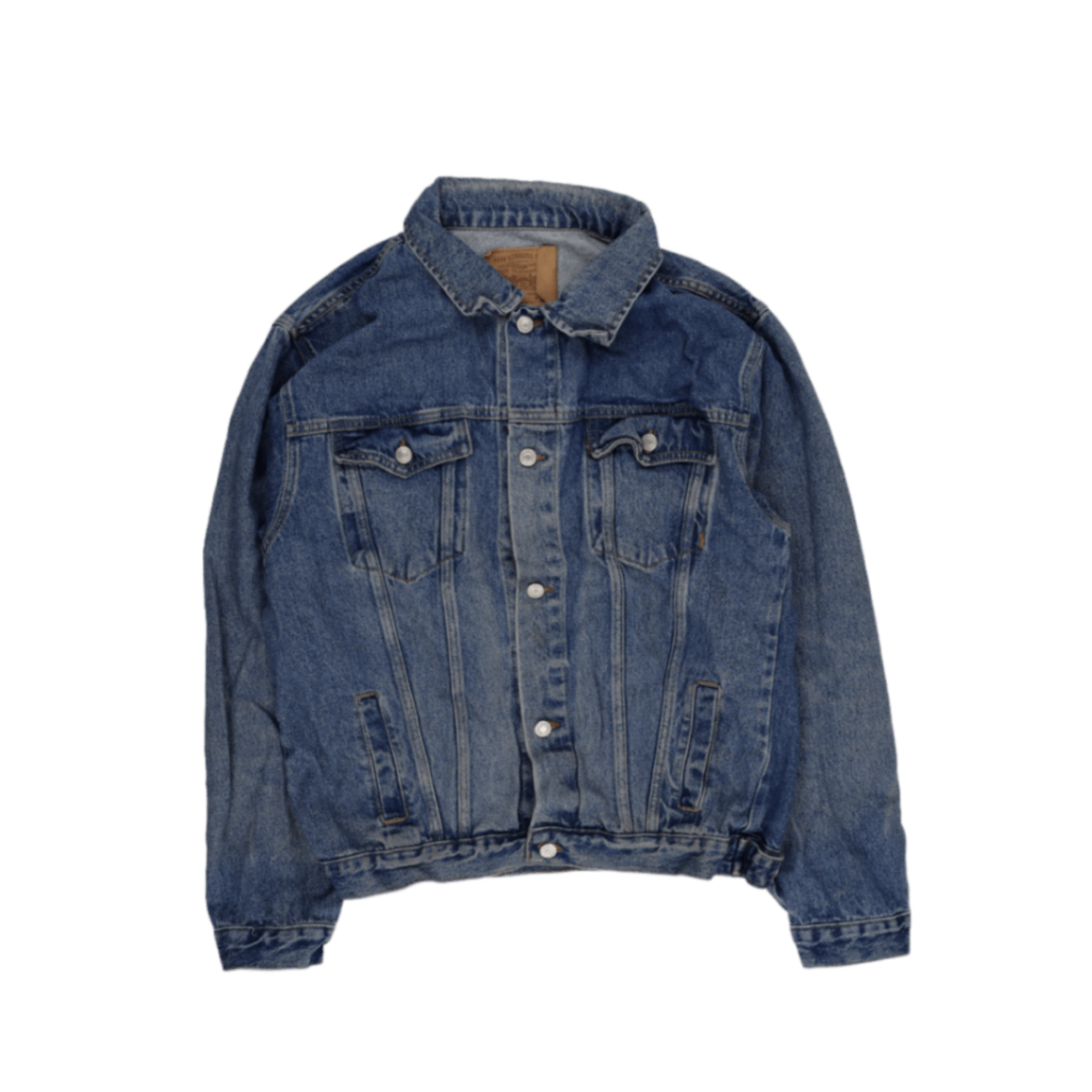 Levi's Vintage Denim Jacket Blue XXL 100% Cotton Collared