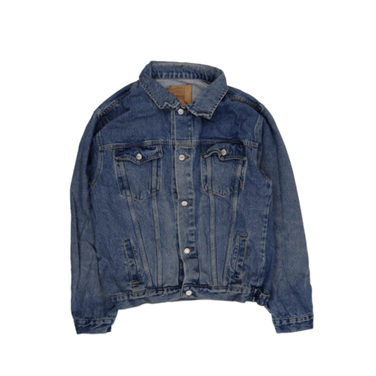 Levi's Vintage Denim Jacket Blue XXL 100% Cotton Collared