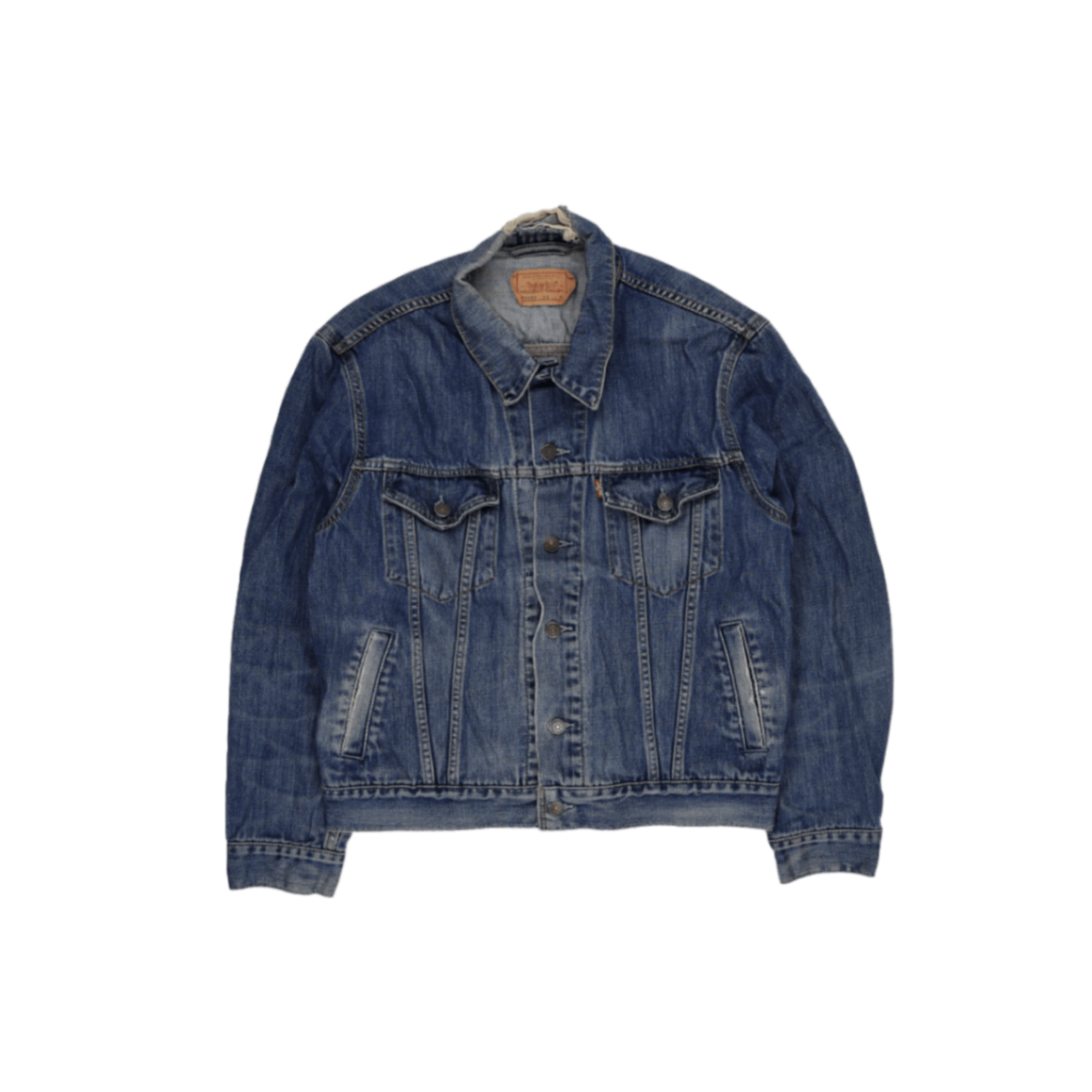 Levi's 70550 Blue Denim Jacket Men's Medium Vintage Cotton Collared