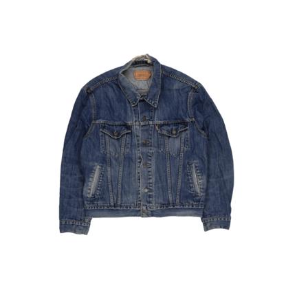 Levi's 70550 Blue Denim Jacket Men's Medium Vintage Cotton Collared