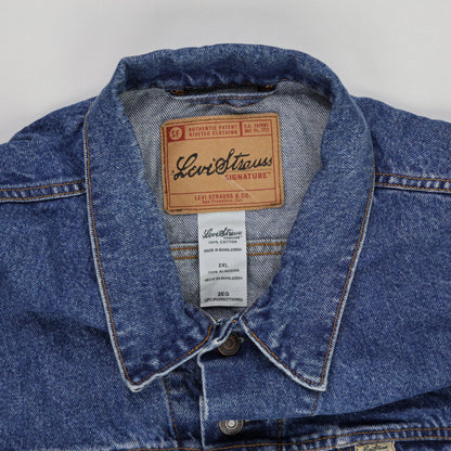 Levi Strauss Vintage Classic Denim Jacket Blue 2XL 100% Cotton