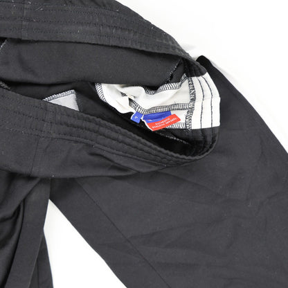 Champion Mens Black Track Pants Large Polyester Athletic Style