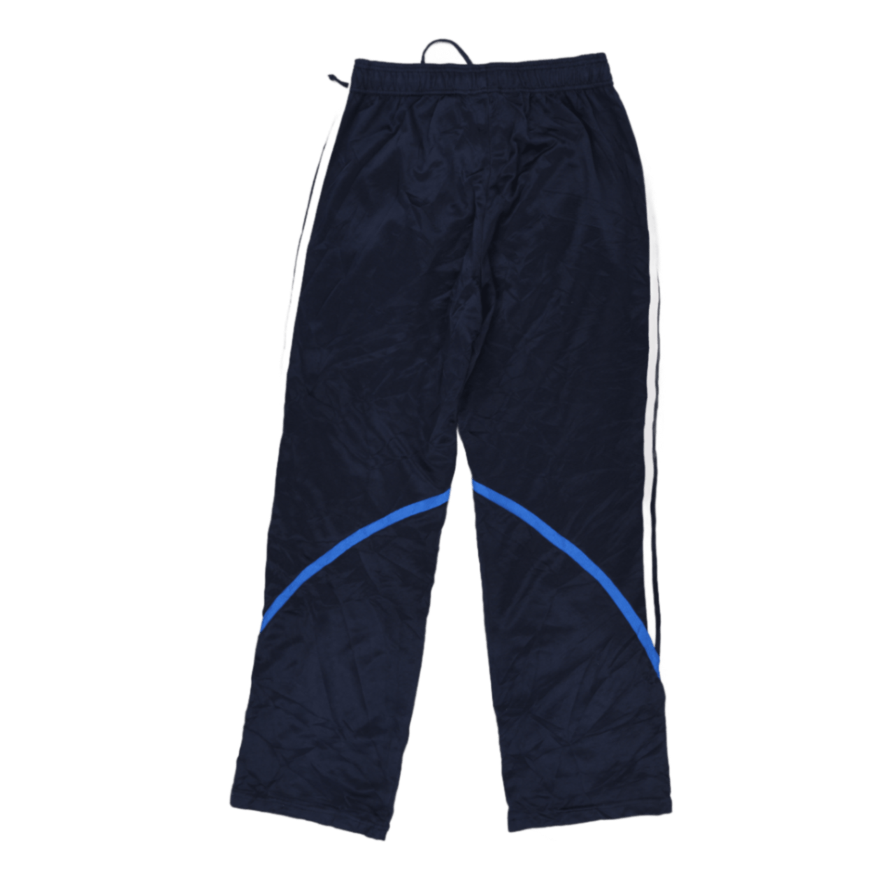 adidas Navy Blue Track Pants Men Size Medium 41 Waist 78 Inseam Polyamide