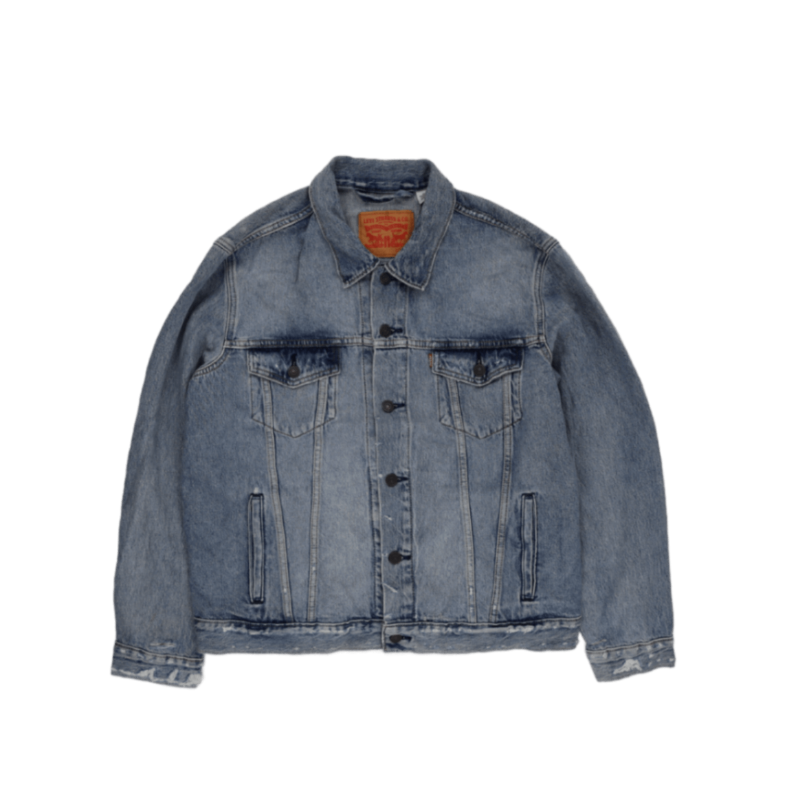Levi's Light Blue Vintage Denim Trucker Jacket Size Large Cotton