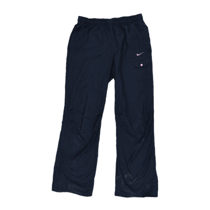 Nike Dri-FIT Track Trousers Navy Blue Medium 32 Waist 32 Inseam Polyester