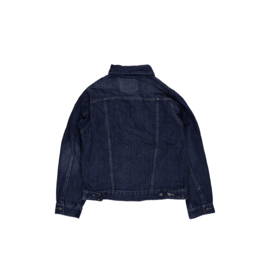 Levi's Vintage Blue Denim Trucker Jacket Size Large Cotton Denim