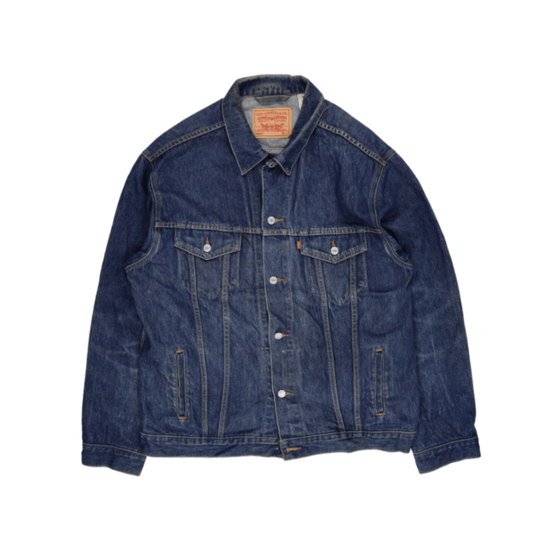 Levi's Vintage Oversize Truck Denim Jacket Classic Blue XL 100% Cotton Collared